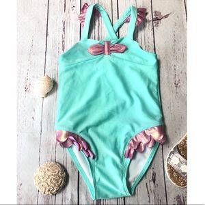 Cat and Jack mermaid inspired bathing suit